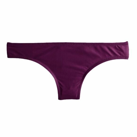 J. Crew Ruffle Surf Hipster Bikini in Iris Size XL NWT - Picture 3 of 6